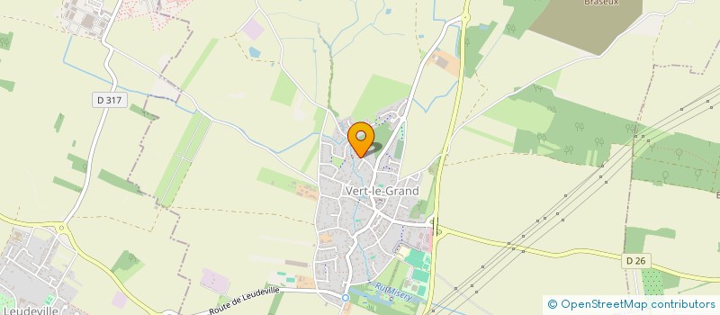 localisation de l'entreprise MONSIEUR RAPHAEL DEVILLERS  VERT-LE-GRAND