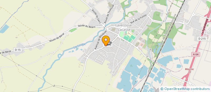 localisation de l'entreprise MONSIEUR RAPHAEL DHERS  SAINT-SULPICE-SUR-LEZE