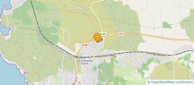 localisation de l'entreprise MONSIEUR RAPHAEL DI GRAZIA  MARTIGUES