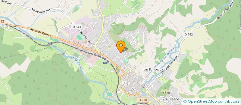 localisation de l'entreprise MONSIEUR RAPHAEL DIAZ Y GONZALEZ  DIE