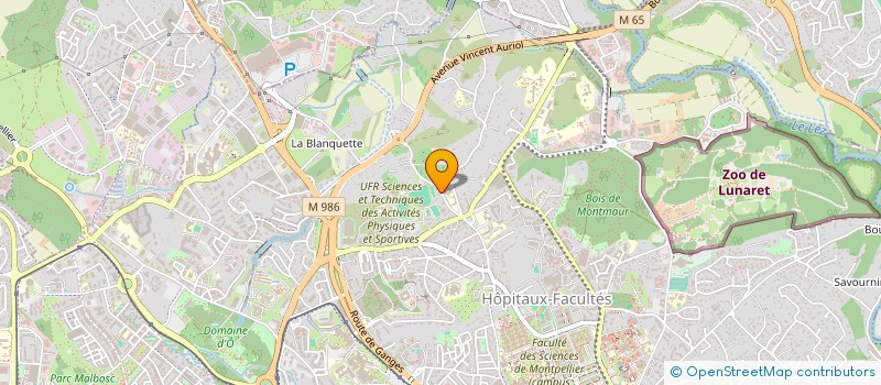 localisation de l'entreprise MONSIEUR RAPHAEL DIEULANGARD à MONTPELLIER