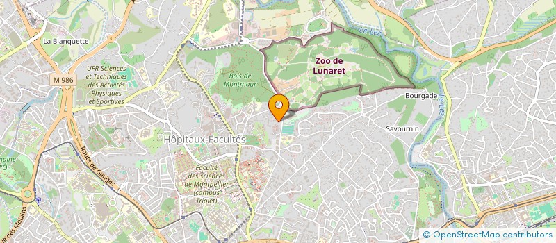 localisation de l'entreprise MONSIEUR RAPHAEL DOMERGUE à MONTPELLIER