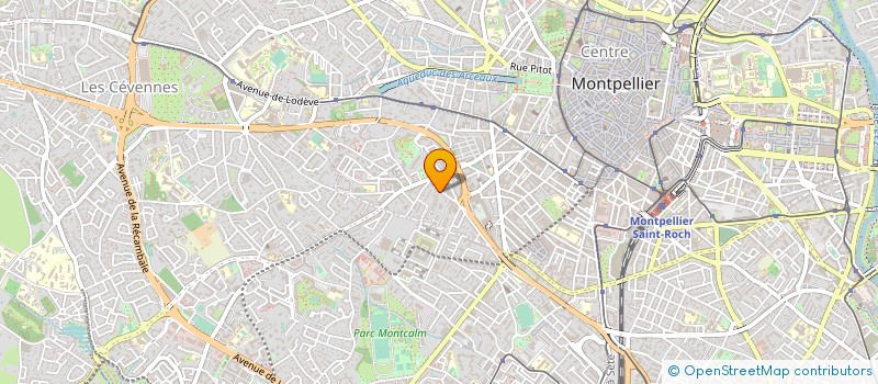 localisation de l'entreprise MONSIEUR RAPHAEL DONZEL à MONTPELLIER