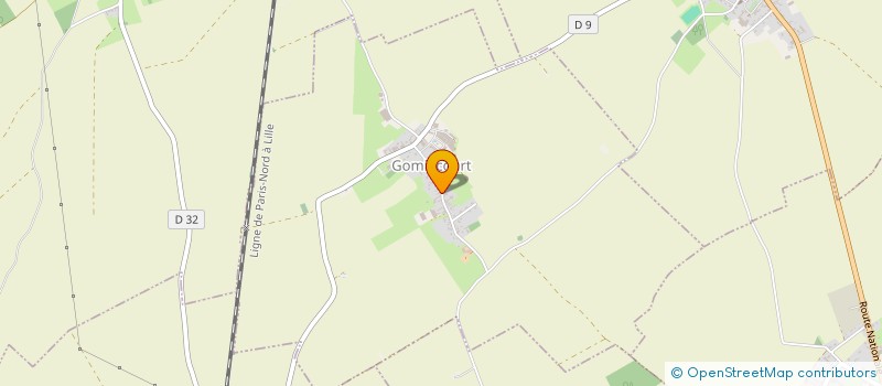 localisation de l'entreprise MONSIEUR RAPHAEL DOUARIN  GOMIECOURT