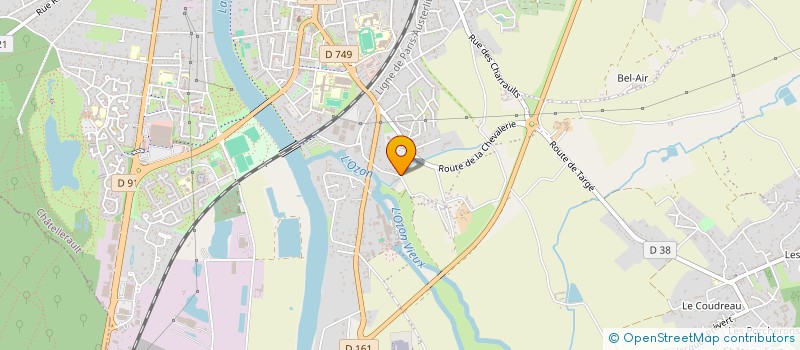 localisation de l'entreprise MONSIEUR RAPHAEL DOUSSINEAU  CHATELLERAULT