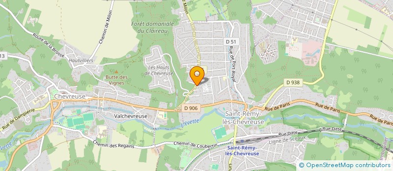 localisation de l'entreprise MONSIEUR RAPHAEL DRABER  SAINT-REMY-LES-CHEVREUSE