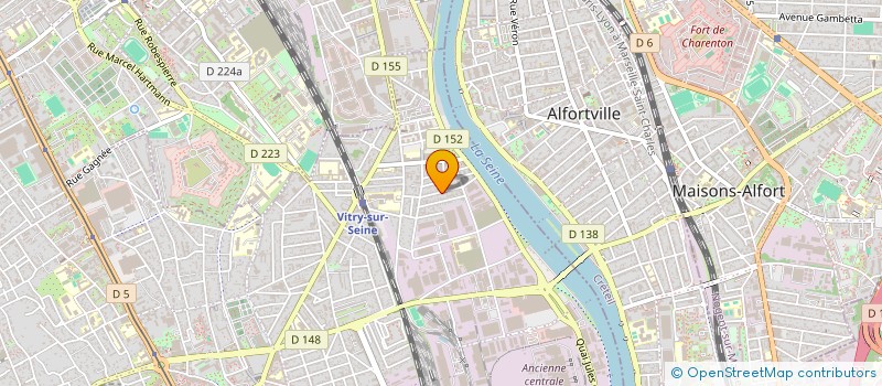 localisation de l'entreprise MONSIEUR RAPHAEL DUCROT  VITRY-SUR-SEINE