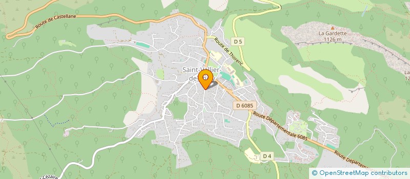 localisation de l'entreprise MONSIEUR RAPHAEL DUHAMEL  SAINT-VALLIER-DE-THIEY