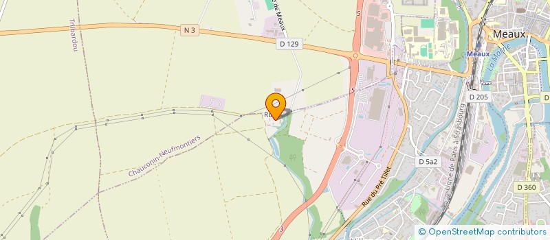 localisation de l'entreprise MONSIEUR RAPHAEL DUJARDIN  VILLENOY