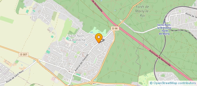 localisation de l'entreprise MONSIEUR RAPHAEL DUMAS  SAINT-NOM-LA-BRETECHE