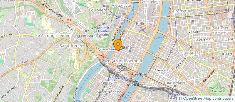 localisation de l'entreprise MONSIEUR RAPHAEL DUPONT  LYON