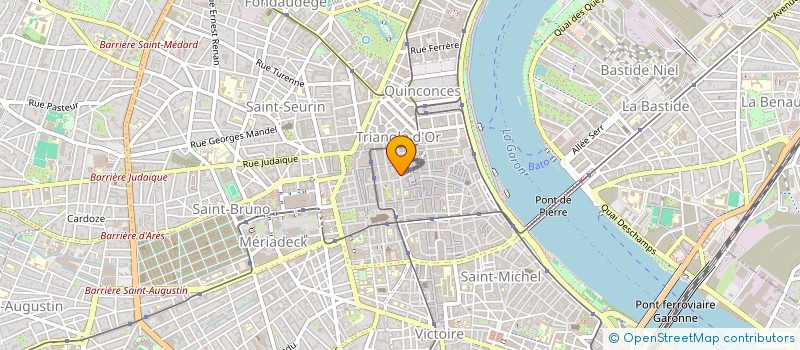 localisation de l'entreprise MONSIEUR RAPHAEL DUPUIS  BORDEAUX