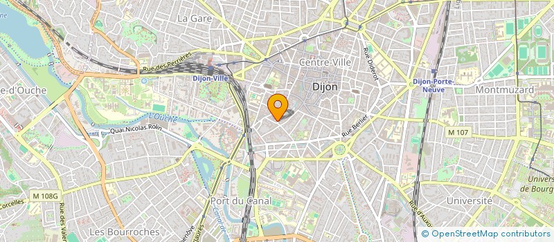 localisation de l'entreprise MONSIEUR RAPHAEL DUTOIT  DIJON