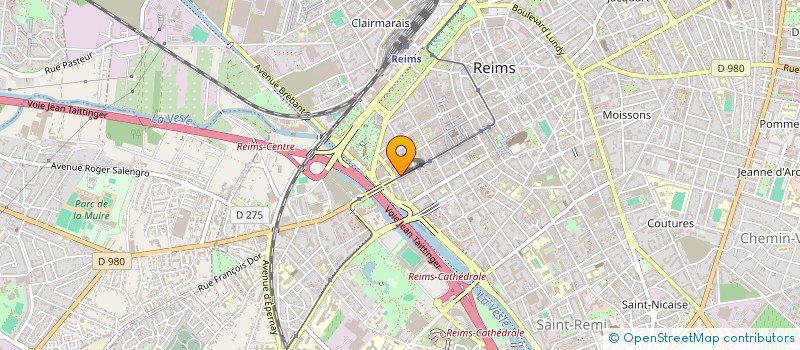 localisation de l'entreprise MONSIEUR RAPHAEL ENGELHARD  REIMS