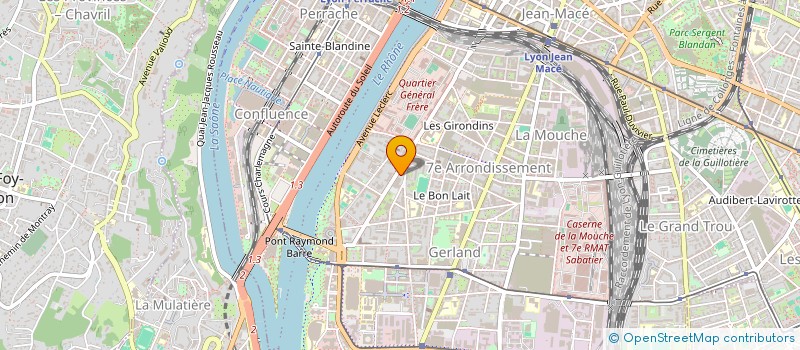 localisation de l'entreprise MONSIEUR RAPHAEL ERBA  LYON