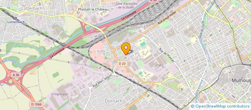 localisation de l'entreprise MONSIEUR RAPHAEL ERNST  MULHOUSE