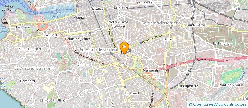 localisation de l'entreprise MONSIEUR RAPHAEL ESCARGUEIL  MARSEILLE