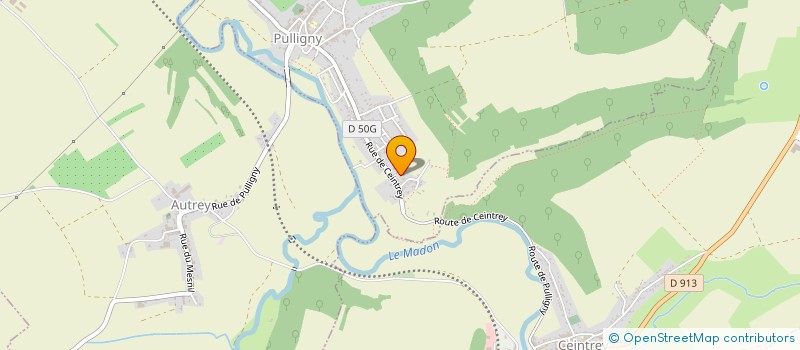 localisation de l'entreprise MONSIEUR RAPHAEL ESPOSITO  PULLIGNY