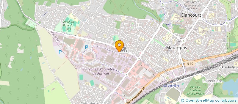 localisation de l'entreprise MONSIEUR RAPHAEL FABRONI  MAUREPAS