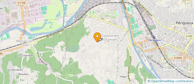 localisation de l'entreprise MONSIEUR RAPHAEL FAIOLA à COULOUNIEIX-CHAMIERS