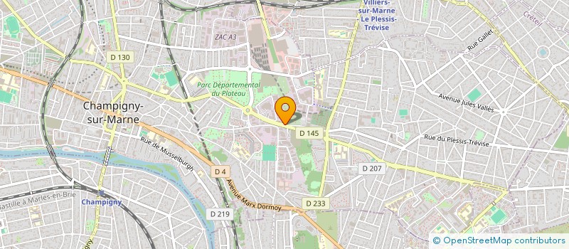 localisation de l'entreprise MONSIEUR RAPHAEL FALLONE à CHAMPIGNY-SUR-MARNE