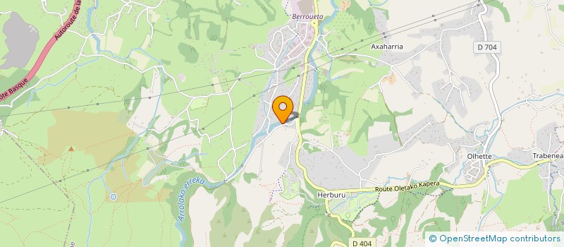 localisation de l'entreprise MONSIEUR RAPHAEL FARANT  URRUGNE