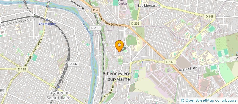 localisation de l'entreprise MONSIEUR RAPHAEL FERNANDEZ LEGOUAIL  CHENNEVIERES-SUR-MARNE