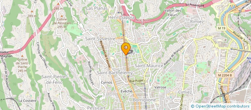 localisation de l'entreprise MONSIEUR RAPHAEL FHAL à NICE