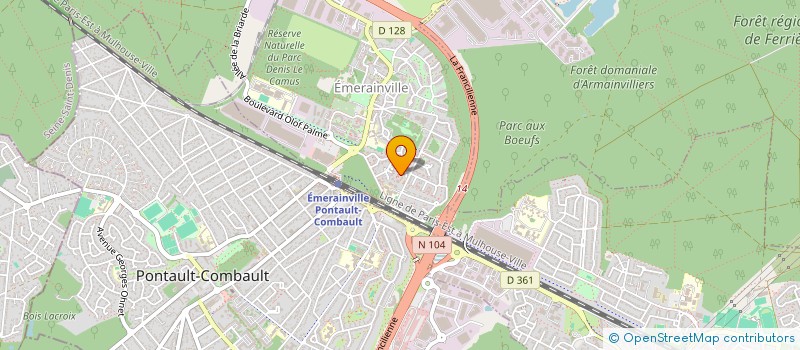 localisation de l'entreprise MONSIEUR RAPHAEL FIESSE  COMBS-LA-VILLE