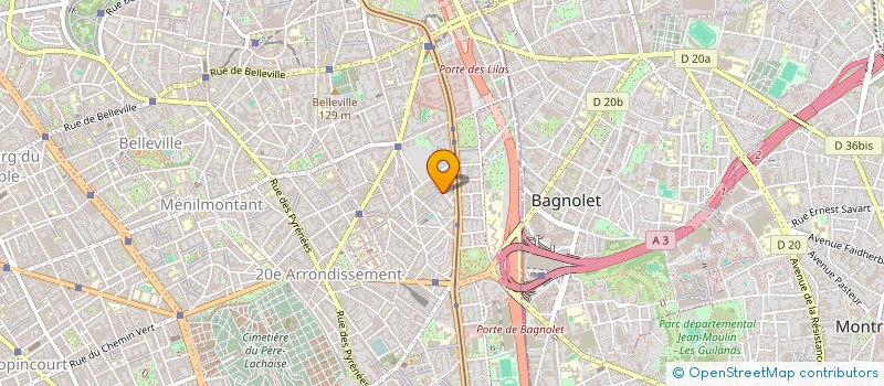 localisation de l'entreprise MONSIEUR RAPHAEL FITOUSSI  PARIS