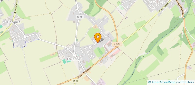 localisation de l'entreprise MONSIEUR RAPHAEL FIZET  ETALONDES