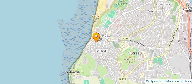 localisation de l'entreprise MONSIEUR RAPHAEL FLAHAUT  LE PORTEL