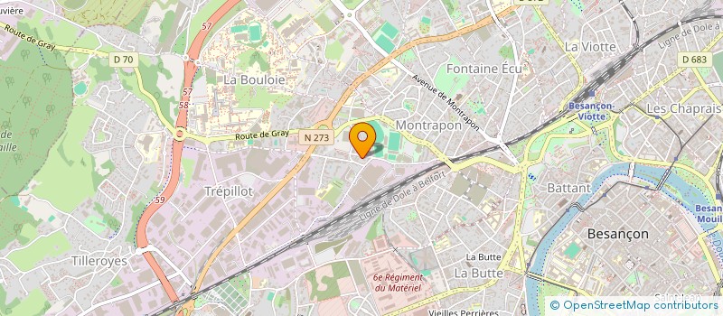 localisation de l'entreprise MONSIEUR RAPHAEL FLORIN à BESANCON