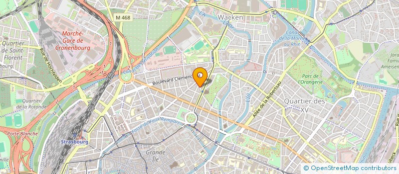 localisation de l'entreprise MONSIEUR RAPHAEL FLUCK à STRASBOURG