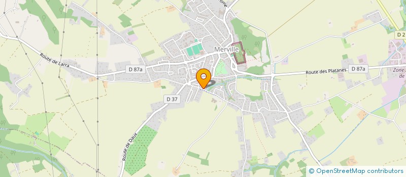 localisation de l'entreprise MONSIEUR RAPHAEL FONTANG  MERVILLE