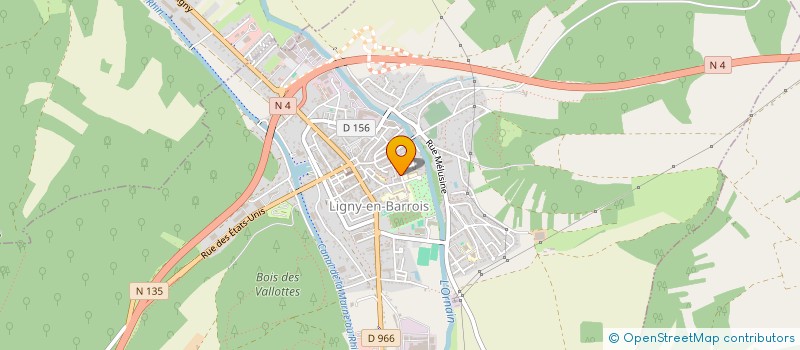 localisation de l'entreprise MONSIEUR RAPHAEL FOURCHARD à LIGNY-EN-BARROIS