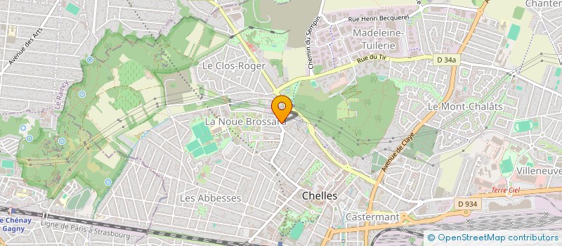 localisation de l'entreprise MONSIEUR RAPHAEL FRANCISCO  CHELLES