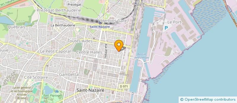 localisation de l'entreprise MONSIEUR RAPHAEL FRANCOIS  SAINT-NAZAIRE