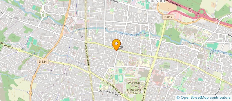 localisation de l'entreprise MONSIEUR RAPHAEL FRANCOISE à PAU