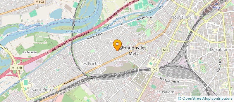 localisation de l'entreprise MONSIEUR RAPHAEL FRANZ à MONTIGNY-LES-METZ