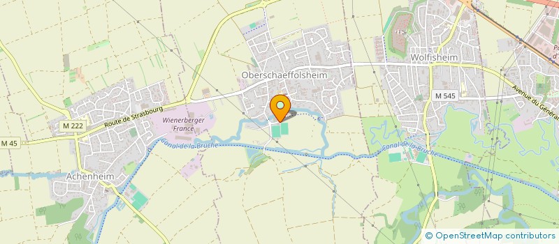 localisation de l'entreprise MONSIEUR RAPHAEL FUSELIER  OBERSCHAEFFOLSHEIM