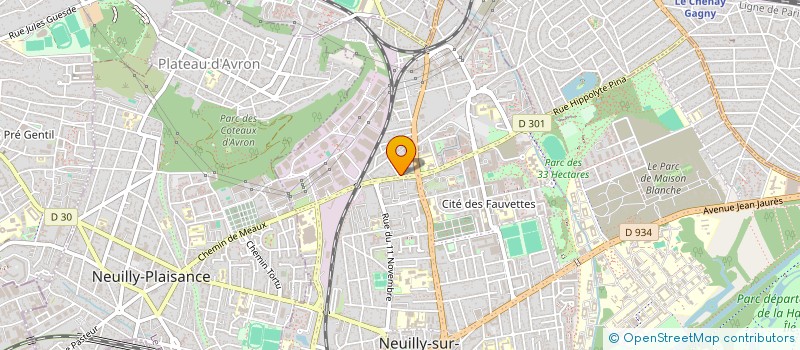 localisation de l'entreprise MONSIEUR RAPHAEL GABAY à NEUILLY-SUR-MARNE