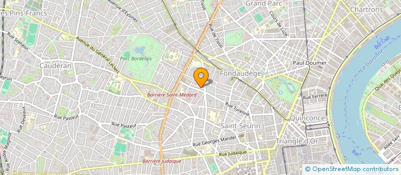 localisation de l'entreprise MONSIEUR RAPHAEL GABORIEAU  BORDEAUX