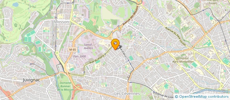 localisation de l'entreprise MONSIEUR RAPHAEL GAILLARD-SAEZ à MONTPELLIER