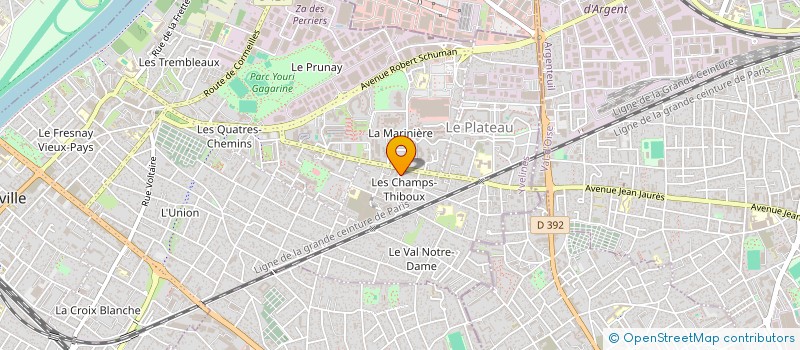 localisation de l'entreprise MONSIEUR RAPHAEL GALINA  SARTROUVILLE