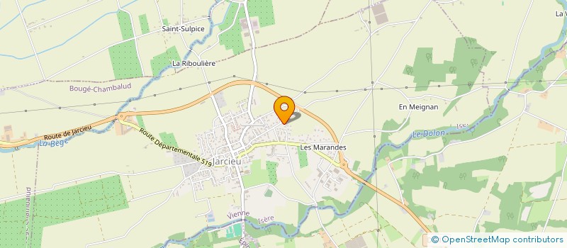 localisation de l'entreprise MONSIEUR RAPHAEL GARCIA  JARCIEU