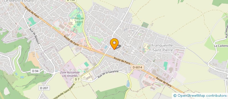 localisation de l'entreprise MONSIEUR RAPHAEL GARNER  LA NEUVILLE-CHANT-D'OISEL