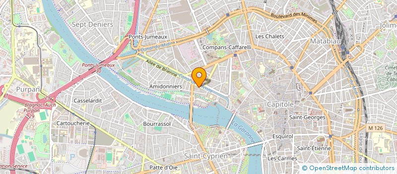 localisation de l'entreprise MONSIEUR RAPHAEL GASCOIN à TOULOUSE