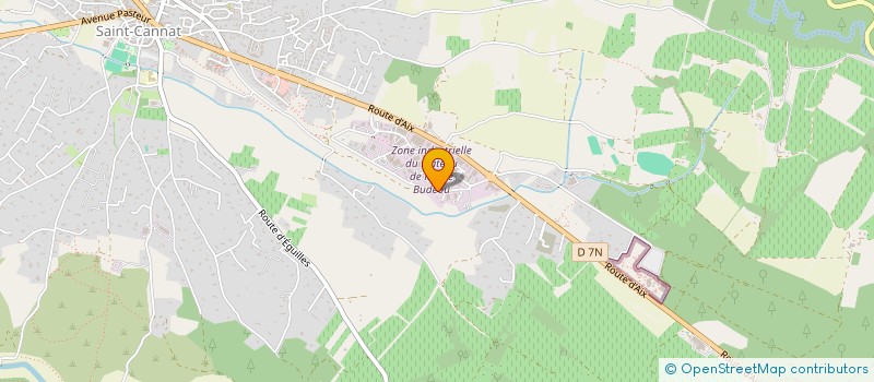 localisation de l'entreprise MONSIEUR RAPHAEL GASSER  SAINT-CANNAT