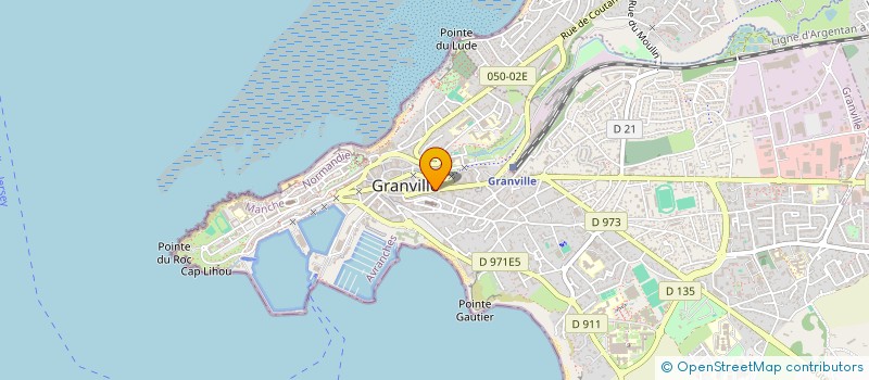 localisation de l'entreprise MONSIEUR RAPHAEL GASSOT  GRANVILLE